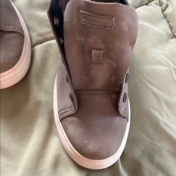 Dr. Martens Baynes Gray High-Top Sneakers - Picture 9 of 10